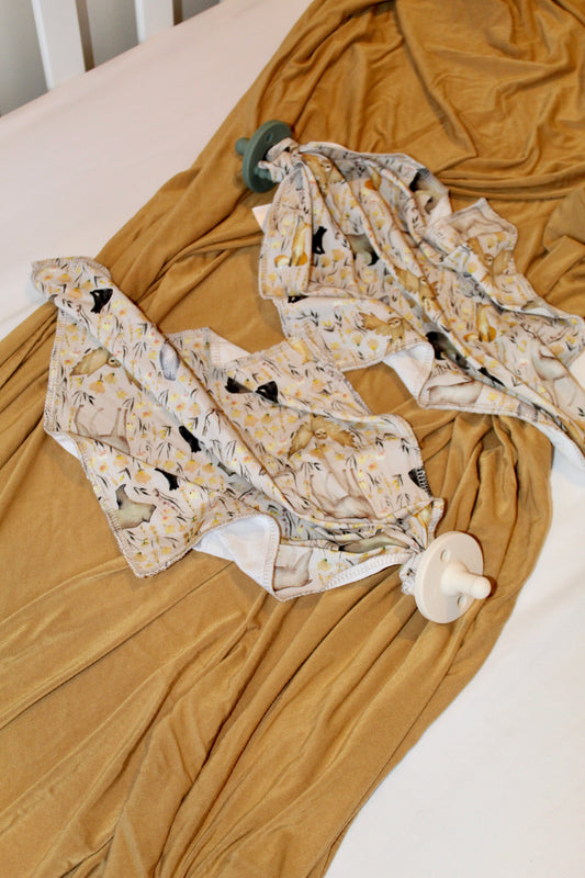 Floral & Fauna Pacifier Lovie